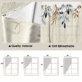 thumbnail image 5 of Swag Valance Curtains for Windows, Orange Blue Starfish Coastal Light Filtering Kitchen Curtains with Rod Pocket, Summer Beach Eucalyptus Rustic Window Treatment Valances, 36x63 - 2 PCS, 5 of 9