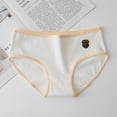 thumbnail image 3 of Bigersell Panties for Women Plus Size Clearance String Bikini Underwear Women Period Panty Style P-1118 Spandex Thong Panties G String Thongs Ladies Briefs High Waist Women's Panties White XXL, 3 of 3