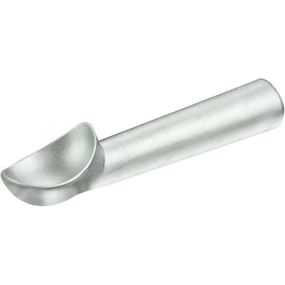 Ice Cream Scoop Non-Stick Aluminum Liquid Filled Thermal Conductive Handle Professional Restaurant Bar Ice Cream Scoop, Grey