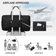 thumbnail image 2 of Bolsa de viaje BAVERGE Weekender para mujer, color negro, 2 of 6