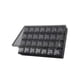 thumbnail image 1 of Bewildely Organizador semanal de pastillas para un fácil seguimiento de los medicamentos Pastillero semanal portátil 7 días en pastillero Almacenamiento y organización del hogar negro, 1 of 6