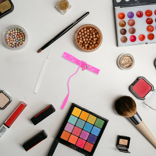 Greenadscape De Silicona Rosa Para Sujetar Pinzas De Pestañas Con Agarre Seguro Y Material Flexible