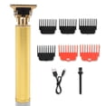 thumbnail image 1 of Afeitadora Eléctrica Recortadora Pelo Cuchilla en T Recargable Por USB Antideslizante para Hombres, 1 of 9