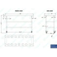 thumbnail image 4 of AmGood 60" Long x 24" Deep Stainless Steel Work Table with 2 Shelves and wheels | Commercial & Residential NSF Utility Table | Metal Food Prep Station, 4 of 7