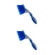 thumbnail image 2 of Speravity Cepillo Universal para cubo de llanta de coche para el hogar, mango antideslizante, cepillos para superficies de neumáticos, Mango Corto Azul 2piezas, 2 of 6
