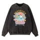 thumbnail image 2 of Sudadera con capucha vintage desgastada con letras Sunshine California On The Beach para hombre, sudadera de algodón, ropa informal holgada, 2 of 5