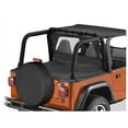 thumbnail image 2 of Bestop 80020-15 Jeep Wrangler Sport Bar Covers, Black Denim Fits select: 1997-2002 JEEP WRANGLER / TJ, 2 of 2