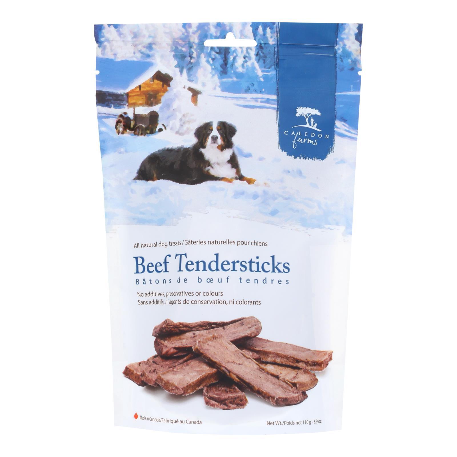 Caledon Farms Dog Treat Beef Tenderstck Case of 43.9 OZ