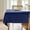 Navy Blue, variant on Vintage Cotton Tablecloths, Rectangle Table Covers Pure Cotton Gingham Tablecloths Oversized Christmas Holiday Home Decorative Checkered Plaid Table cloths for Everyday Dinner (Blue, 60 X 84 inch)