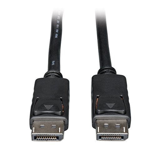 Tripp Lite DisplayPort Cable with Latches (M/M), DP to DP, 4K x 2K,  3-ft. (P580-003)