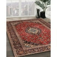 thumbnail image 2 of Ahgly Company Indoor Rectangle Traditional Saffron Red Persian Area Rugs, 7' x 9', 2 of 6