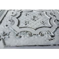 thumbnail image 2 of Drop-In, Glue-Up 2'x2' Faux Tin PVC Ceiling Tile , Ashy Snow, 2 of 10