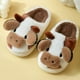 thumbnail image 4 of Pantuflas de invierno para mujer con bonitos animales, zapatos de casa antideslizantes de felpa para interiores y exteriores 42 43 Yuyangstore Pantuflas bonitas para mujer, 4 of 8