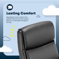 thumbnail image 4 of Serta Comfort Ergo Executive Office Chair Ergonomic with Black Bonded Leather, 4 of 8