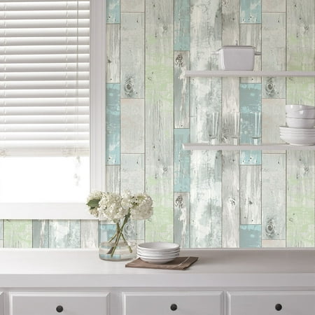 NuWallpaper Beachwood Peel & Stick Wallpaper (Best Wallpapers For Home Walls)