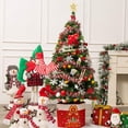 thumbnail image 3 of Adornos para decoración de árbol pegado con patas rellenas de elfo navideño de 23 pulgadas, decoración navideña para interiores y exteriores, adornos para fiestas, 3 of 7