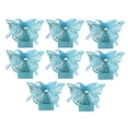 thumbnail image 2 of 8 cajas de regalo de chocolate bonitas, multifuncionales, portátiles, ligeras, de papel para manualidades. Azul, 2 of 9