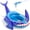 Blue Shark, variant on SUNRAD Pool Floats with Water Gun, Shark Toddler Inflatable Pool Toys for Kids Age 3-8 Years Old, Holiday & Birthday Pool Toys Gift