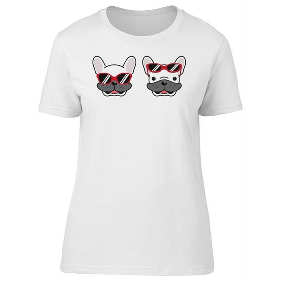French Bulldog Glasses Tee Women's -Image by Shutterstock