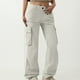 thumbnail image 1 of WILLBEST Pantalones Casuales para Mujer con Bolsillos y Botones, Pantalones Capri Elásticos para Uso Diario y Estilo. Grande, 1 of 3