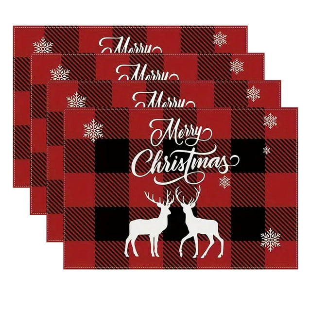Decoraciones de Mesa de Navidad Alfombras de Navidad, Alfombras de Mesa, Decoración de Casa de Navidad, Decoración de Sala de Estar, Alfombras de Navidad Decoraciones de Navidad para el Hogar