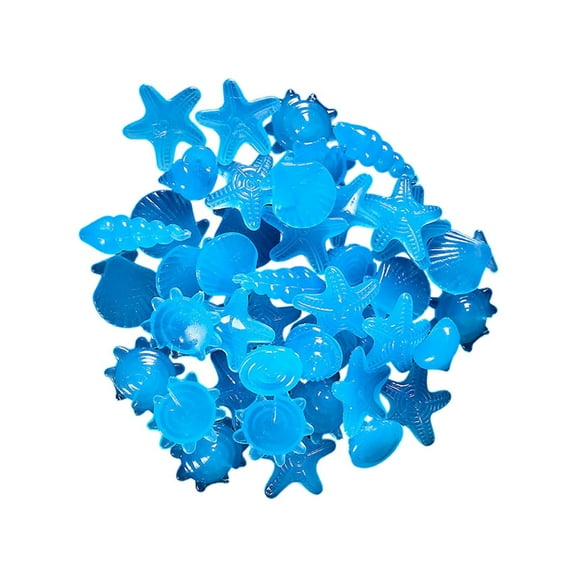 Luminous Decorative Pebbles - Resin Material, Solar-Powered Glow, for Garden Walkways, Fish Tanks and DIY Crafts