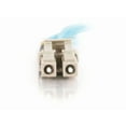 thumbnail image 3 of C2G 5m LC-LC 10Gb 50/125 Duplex Multimode OM3 Fiber Cable - Aqua - 16ft - patch cable - 16.4 ft - aqua, 3 of 4