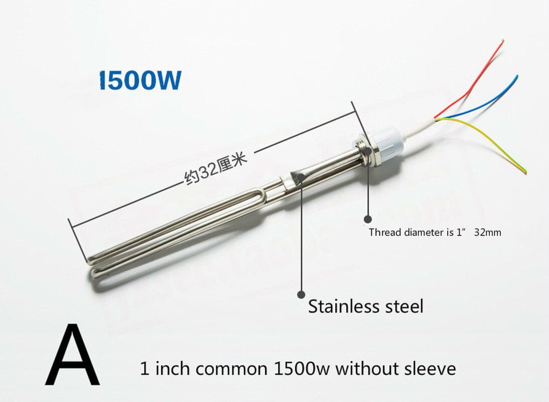 electric water heater heating element electrical heating rod for solar