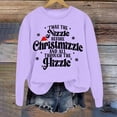 thumbnail image 2 of Kcodviy Chandail en Molleton d'Hiver pour Femmes Veste en Polaire Active Festive Imprimé de Noël Col Rond Chandail en Molleton de Bateau Haut pour Femmes, 2 of 3