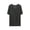 Gray, variant on biudgviw Women's Plus Size Tops Casual Short Sleeve V Neck T Shirts Oversized Soft Modal Basic Tees Summer Undershirts