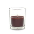 thumbnail image 1 of Jeco CVZ-028 Round Glass Votive Candles, Brown - 12 Piece per Box, 1 of 1