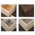 thumbnail image 4 of Caja de pino de madera caja de almacenamiento caja de embalaje forrada de madera, 4 of 10
