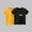 Yellow, variant on Cars Printed T-Shirt for Boys Girls 2 Pack Crewneck Casual Short Sleeve Summer Tees for Kids Teen Novelty Loose Fit Lightweight Shirts 1-14 Years