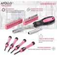 thumbnail image 3 of Petit Ensemble d'Outils pour Propriétaire 39 Pcs Kit d'Outils à Main Général pour la Maison, 3 of 4