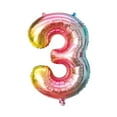 thumbnail image 1 of Worallymy Numbers Balloon Spherical Birthday Figure Party Supplies Wedding Decorations Wonderful Adornment Household Items  for Graduation gradient ramp3, 1 of 8