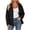 Black, variant on Riecok Weatherproof Softshell Jackets Windproof Waterproof Windbreaker Zip up Lightweight Rain Jacket Outdoor Raincoats