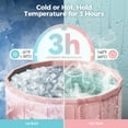 thumbnail image 6 of Ice Bath Tub, Foldable Cold Tub Ice Bath, Portable Cold Plunge for Athletes Adults at Home Indoor and Outdoor, 6 of 7