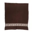 thumbnail image 2 of Toalla Prichos Towell Tela Afelpada con Bordado Horizontal Inferior 1 Pieza Chocolate, 2 of 4