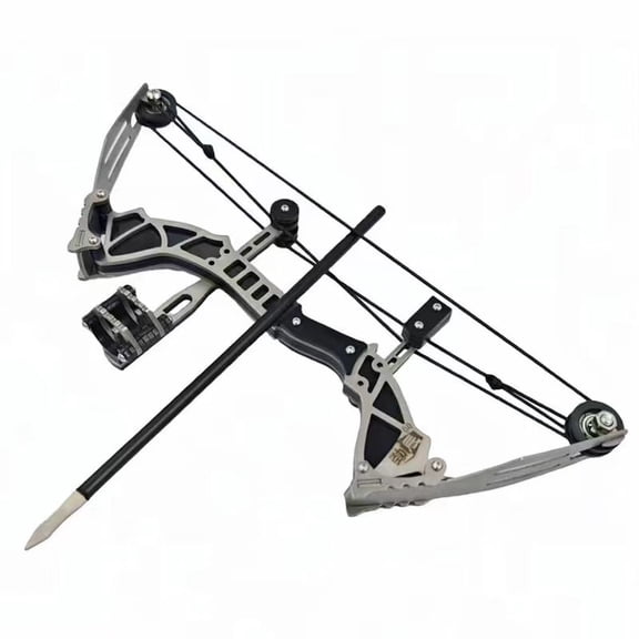 12-Piece Compound Bow Set With Armor-Piercing Arrows - Perfect For Target Shooting And Hunting