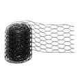 thumbnail image 1 of Fil de Poulet, 4 x 118 Pouces Filet en Fer Cage à Plantes Florale, Noir, 1 of 6