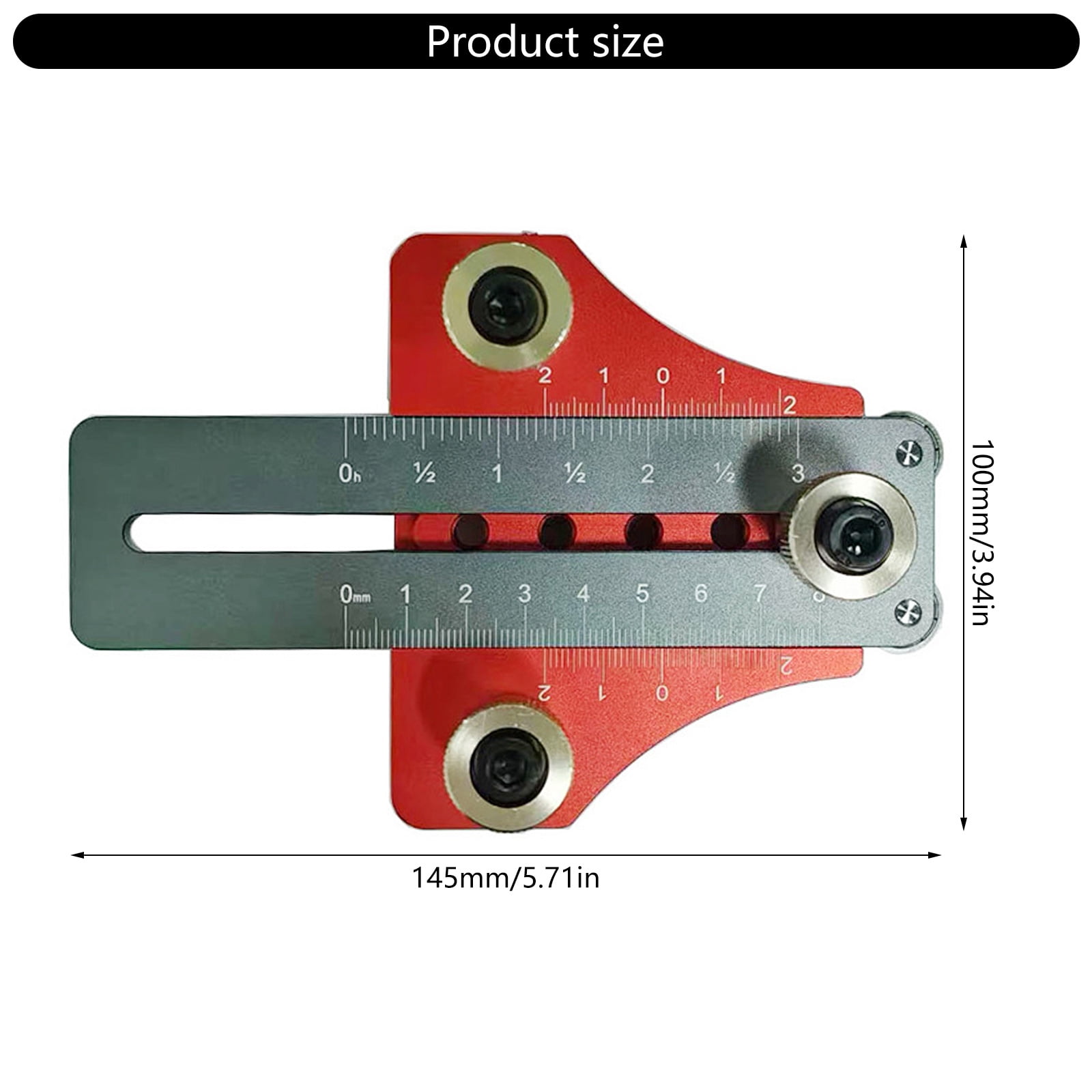RUISINERY Thin Ripping Jigs Table Sawing Jigs Guide Adjustable Narrow Strips Repetitive Cutting Woodworking Tool Table Sawing Acce