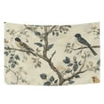 thumbnail image 6 of Yayeee Tapestry Wall Hanging for Bedroom 80" x 60" Living Room Home Wall Art Decor, Beige Birds, 6 of 7