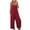 Red, variant on Valentines Day SEMPAI Women Summer European And Sling Solid Pocket Casual Jumpsuit Valentine's Day