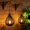 03 Teardrop Lantern, variant on 2 Pack Solar LED Hanging Cage Lantern, Waterproof Outdoor Light for Yard Porch