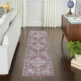 thumbnail image 6 of Nourison Home Machine Washable Series 1 Vintage Ivory Brick 2'2" x 8' Area Rug (2x8), 6 of 9