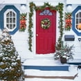 thumbnail image 4 of Christmas Swag,Stair Swag Christmas Garland for Stairs,Door,Fireplace,Window,Artificial Christmas Wreath Outdoor Indoor Christmas Decorations, 4 of 9