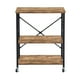 thumbnail image 3 of Carro de Servicio Multiusos HOMEMAKE FURNITURE 3 Capas Color madera Industrial Rústico, 3 of 6