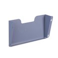 thumbnail image 5 of EASY LIFE PRODUCTS Single Unit Metal Wall Mount File Organizer Pocket File Holder Mail Organizer Office Wall Hanging Files Magazines Organizer, Black and Grey (Blue, letter size), 5 of 6
