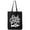 Black, variant on Reel Great Dad Cotton Canvas Tote Bag