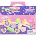 thumbnail image 5 of Kid's Deluxe Squishy Valentine Day Cards & Toy Set - 24 Pet Mochi Squishies, Enough for The Entire Class - Individually Packed- Includes Slow-Rising Animals & Card - Boys and Girls Classroom Exchange, 5 of 5